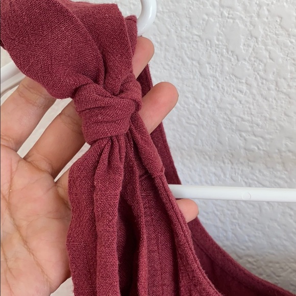 Lottie Moss maroon dress - Picture 4 of 4